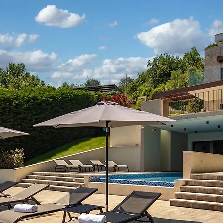 Luxury Altavista Near Opatija For 8 People With Wellness, Private Mini Golf Court & Amazing Sea View