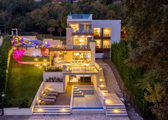 Villa Luxury Altavista Near Opatija For 8 People With Wellness, Private Mini Golf Court & Amazing Sea View