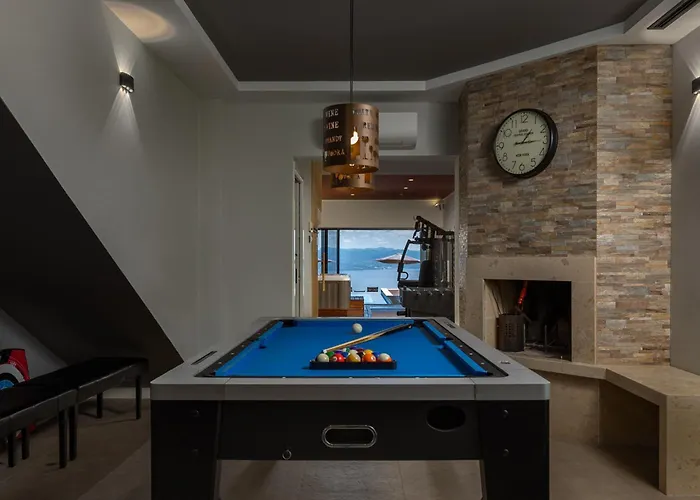 Luxury Altavista Near Opatija For 8 People With Wellness, Private Mini Golf Court & Amazing Sea View Villa Poljane