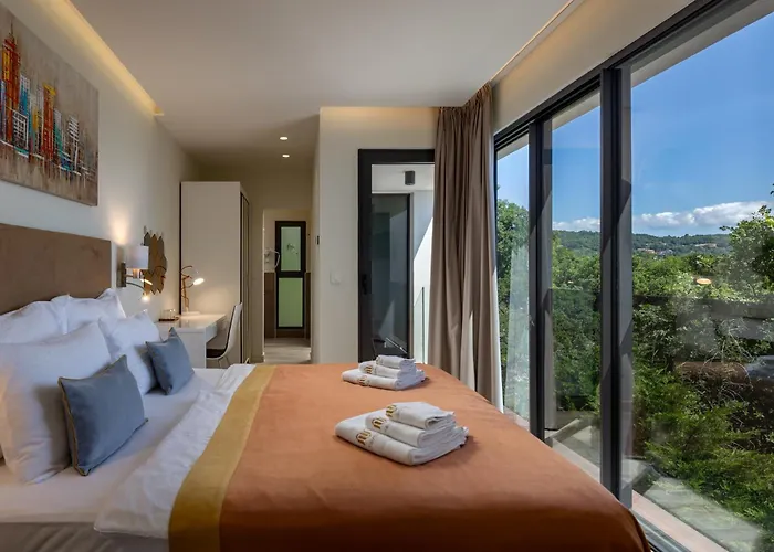 Luxury Altavista Near Opatija For 8 People With Wellness, Private Mini Golf Court & Amazing Sea View *