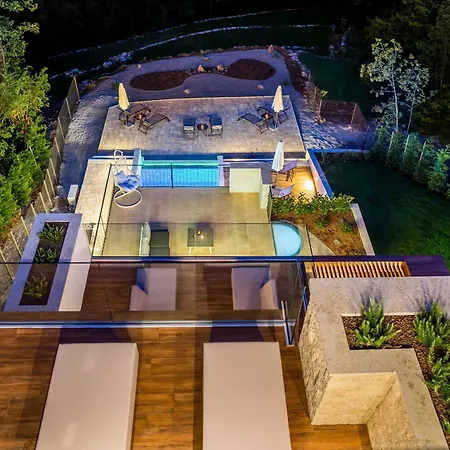 Luxury Altavista Near Opatija For 8 People With Wellness, Private Mini Golf Court & Amazing Sea View