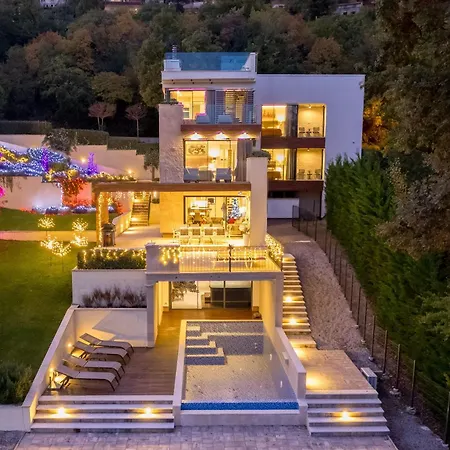 Villa Luxury Altavista Near Opatija For 8 People With Wellness, Private Mini Golf Court & Amazing Sea View