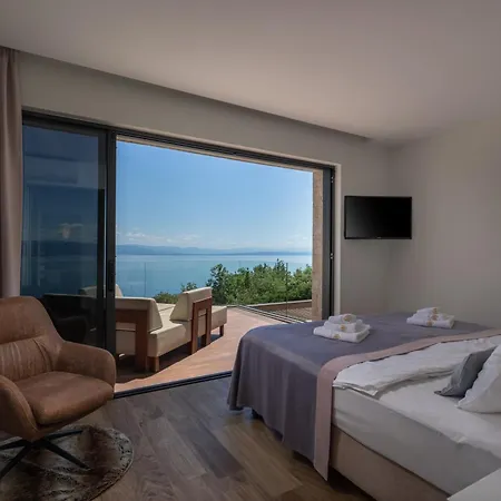 Luxury Altavista Near Opatija For 8 People With Wellness, Private Mini Golf Court & Amazing Sea View *
