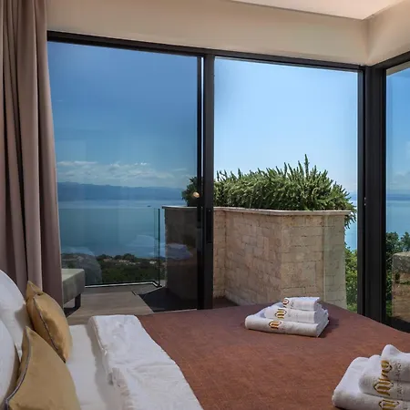 Luxury Altavista Near Opatija For 8 People With Wellness, Private Mini Golf Court & Amazing Sea View Villa