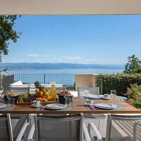 Luxury Altavista Near Opatija For 8 People With Wellness, Private Mini Golf Court & Amazing Sea View *